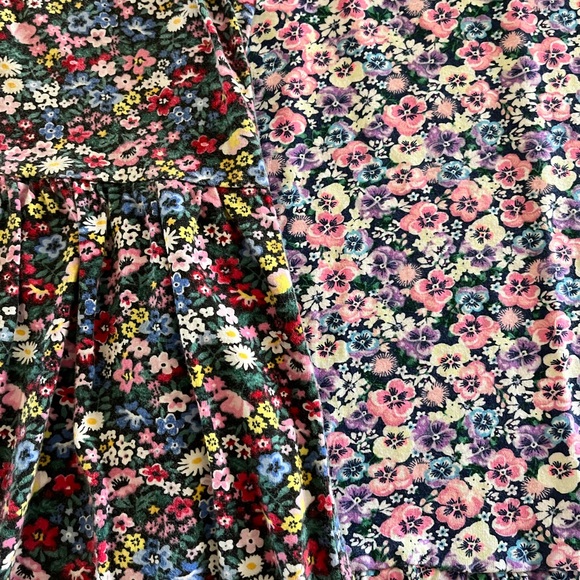 H&M little girl ditsy floral dresses (set of 2) size 6-8 - Picture 4 of 4